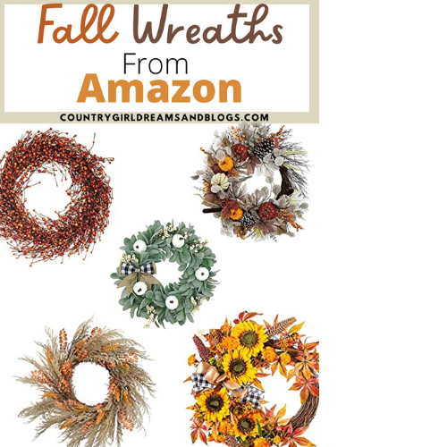 Fall Wreaths From Amazon