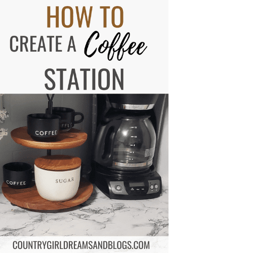 Countertop Coffee Station