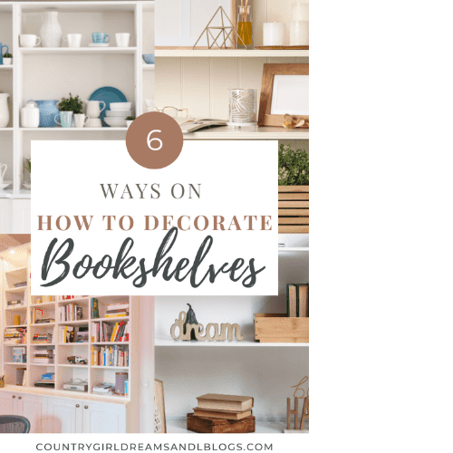 How to Decorate Bookshelves