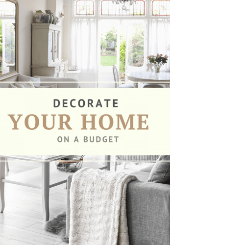 How to decorate your home on a Budget