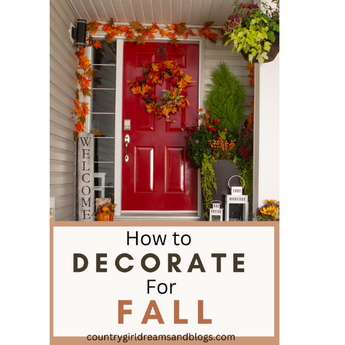 How to Decorate your Home for Fall